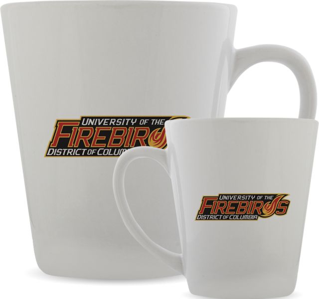District of Columbia Full Color Latte Mug 12oz Primary Mark - ONLINE ONLY
