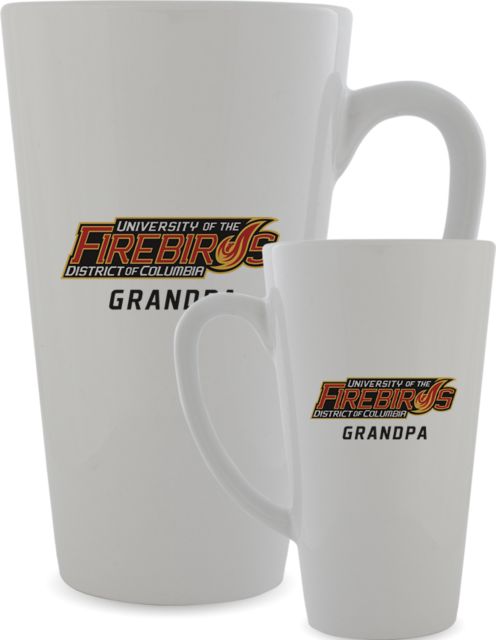District of Columbia Full Color Latte Mug 17oz Grandpa - ONLINE ONLY