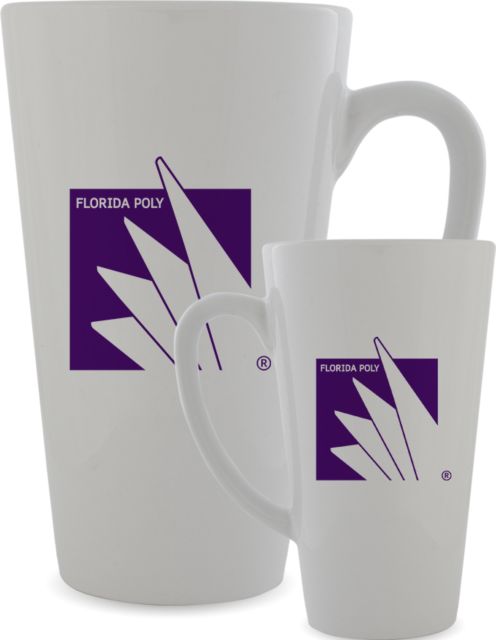 Florida Poly Univ Full Color Latte Mug 17oz Florida Poly - 1 Color - ONLINE ONLY