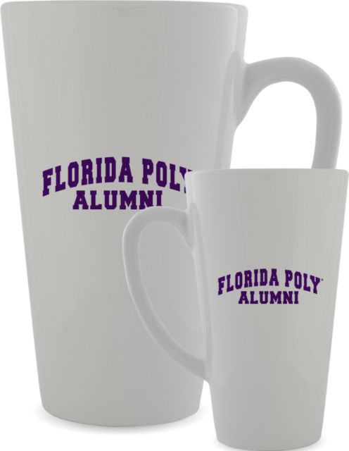 Florida Poly Univ Full Color Latte Mug 17oz Alumni - ONLINE ONLY
