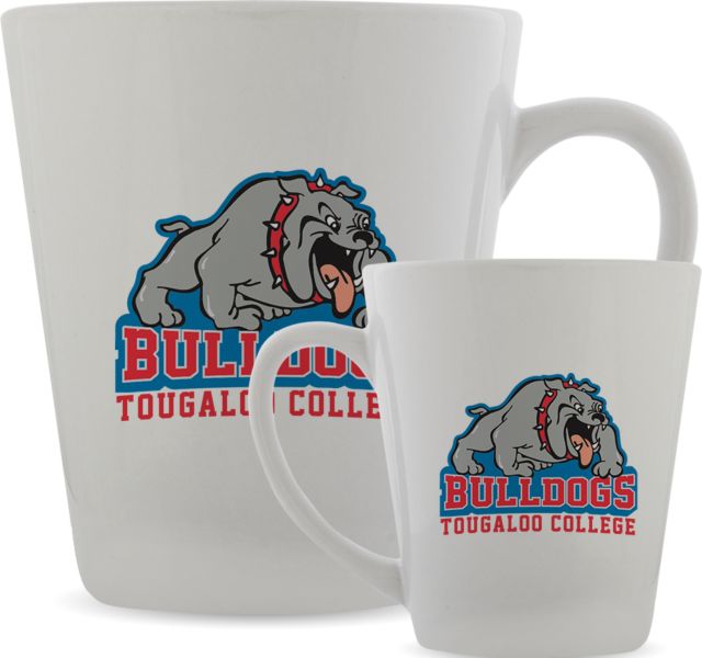 Tougaloo Full Color Latte Mug 12oz Athletic Mark - ONLINE ONLY