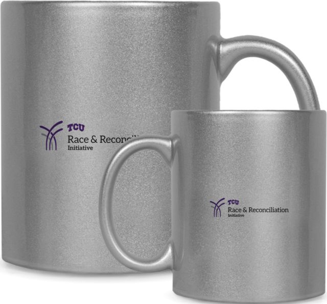TCU Full Color Metallic Mug 11oz Race and Reconciliation Initiative- ONLINE ONLY