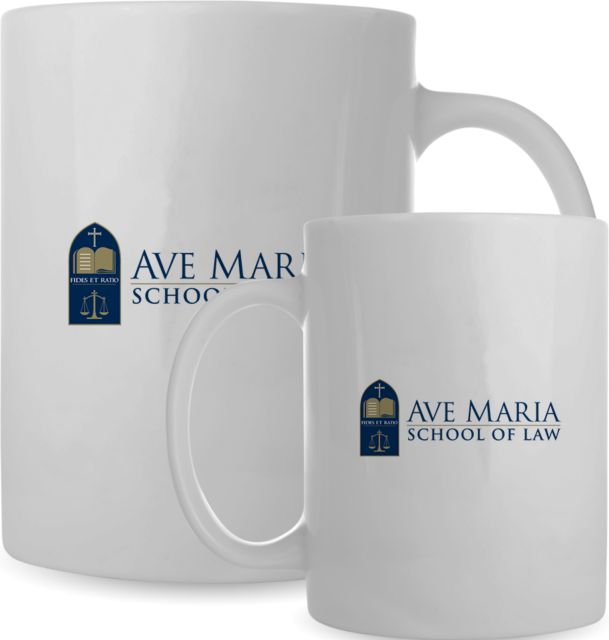 Ave Maria Law Full Color Mug 15oz Ave Maria School of Law Logo Flat - ONLINE ONLY