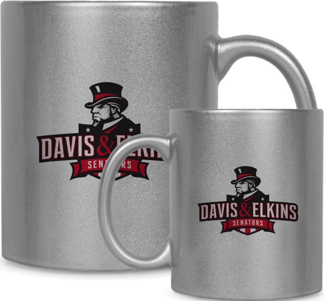 Davis & Elkins Full Color Metallic Mug 11oz                           Primary Mark - ONLINE ONLY