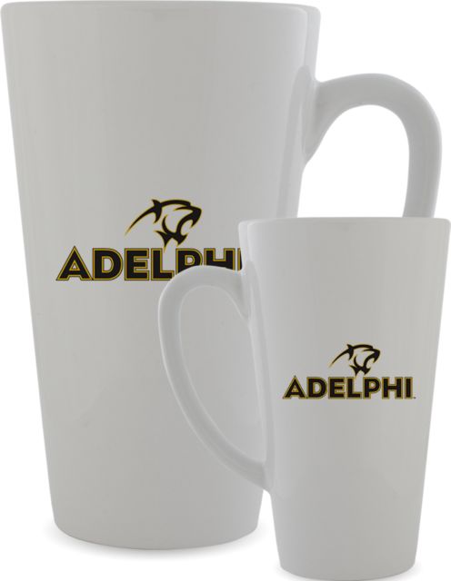 Adelphi Full Color Latte Mug 17oz Adelphi with Panther Head - ONLINE ONLY