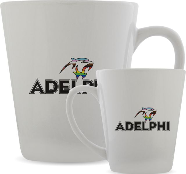 Adelphi Full Color Latte Mug 12oz Adelphi Pride Institutional -ONLINE ONLY