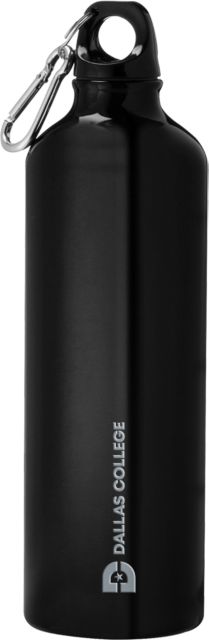 Dallas College Venture Aluminum Bike Bottle 26oz Flat Wordmark Engraved - ONLINE ONLY