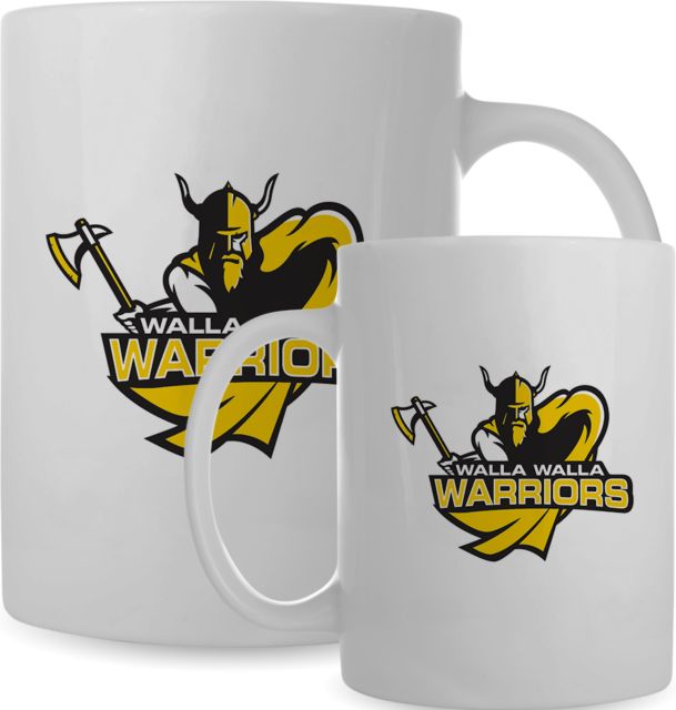 Walla Walla Full Color Mug 15oz WW Warriors Warrior - ONLINE ONLY