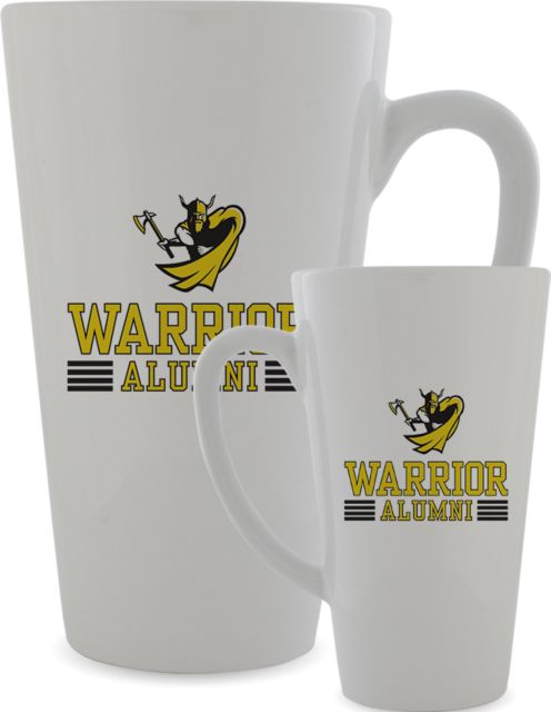 Walla Walla Full Color Latte Mug 17oz Alumni Warrior - ONLINE ONLY