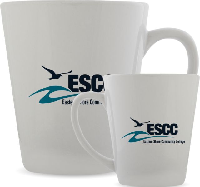 ESCC Full Color Latte Mug 12oz Primary Logo - ONLINE ONLY