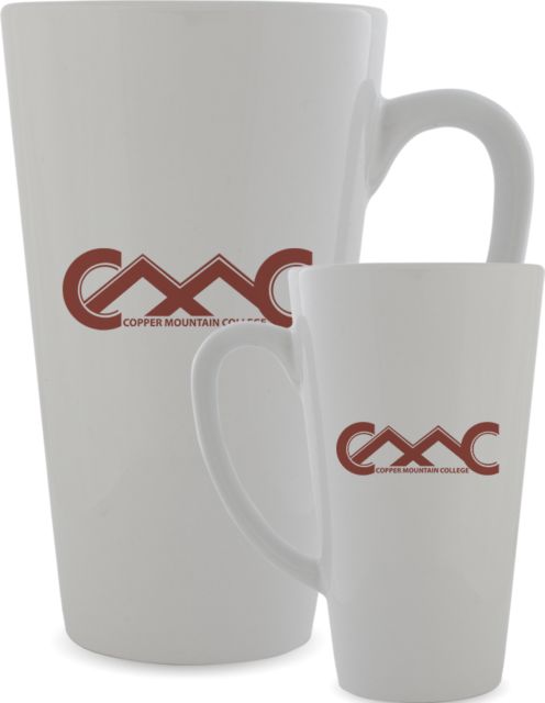 Copper Mountain Full Color Latte Mug 12oz Copper Mountain College Primary Mark - ONLINE ONLY