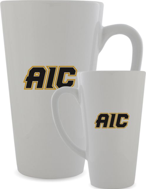American International Full Color Latte Mug 17oz AIC Primary Athletic Mark - ONLINE ONLY