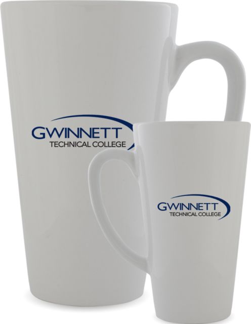 Gwinnett Tech Full Color Latte Mug 12oz Gwinnett Technical College - ONLINE ONLY