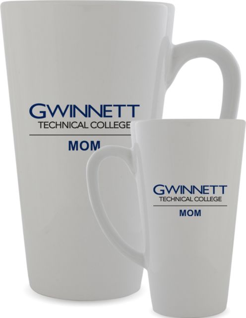 Gwinnett Tech Full Color Latte Mug 17oz Mom - ONLINE ONLY