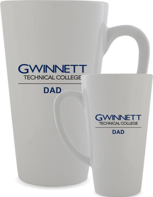 Gwinnett Tech Full Color Latte Mug 17oz Dad - ONLINE ONLY