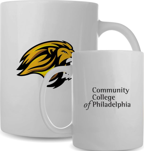 CC of Philadelphia Full Color Mug 15oz Community College of Philadelphia w/ Lion - ONLINE ONLY