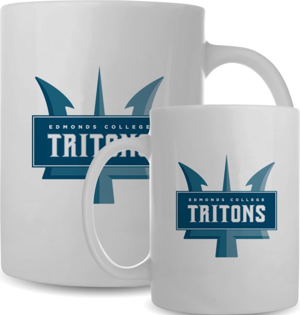Edmonds College Full Color Mug 15oz Edmonds College Athletic Mark - ONLINE ONLY