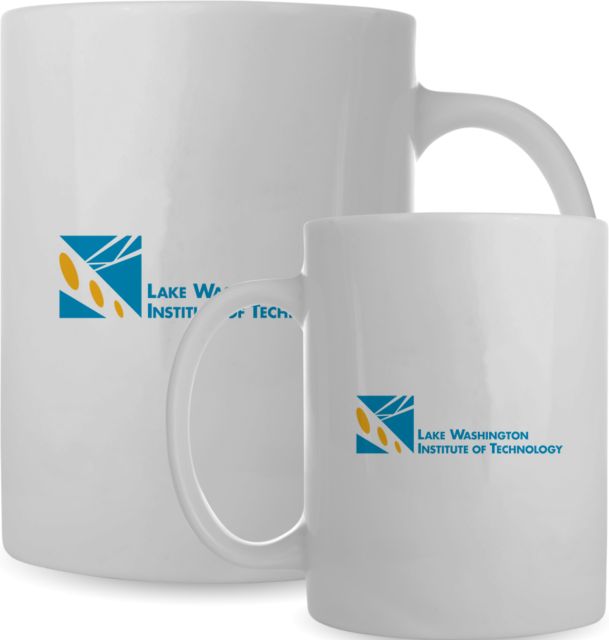 Lake Washington Full Color Mug 15oz Lake Washington Wordmark - ONLINE ONLY