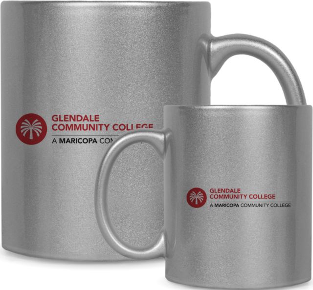 Glendale Full Color Metallic Mug 11oz Primary Mark - ONLINE ONLY