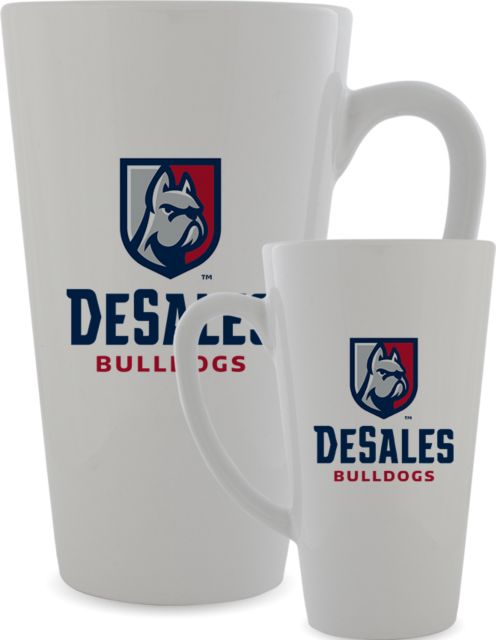 DeSales Full Color Latte Mug 17oz Primary Logo - ONLINE ONLY