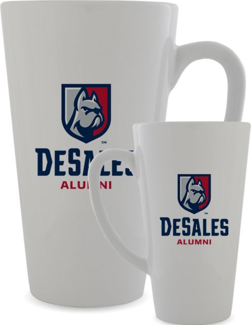 DeSales Full Color Latte Mug 17oz Alumni - ONLINE ONLY
