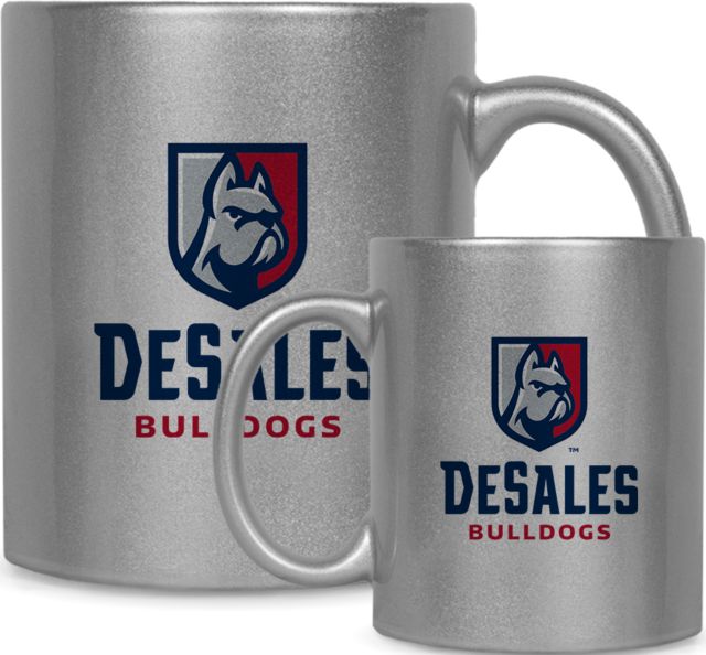 DeSales Full Color Metallic Mug 11oz Primary Logo - ONLINE ONLY