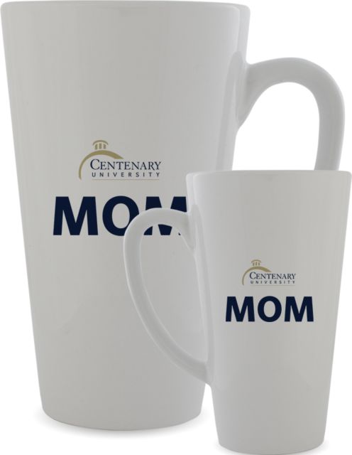 Centenary Univ Full Color Latte Mug 17oz Mom - ONLINE ONLY