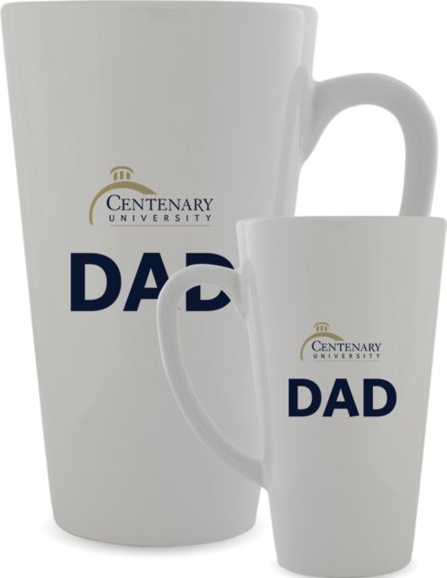 Centenary Univ Full Color Latte Mug 17oz Dad - ONLINE ONLY