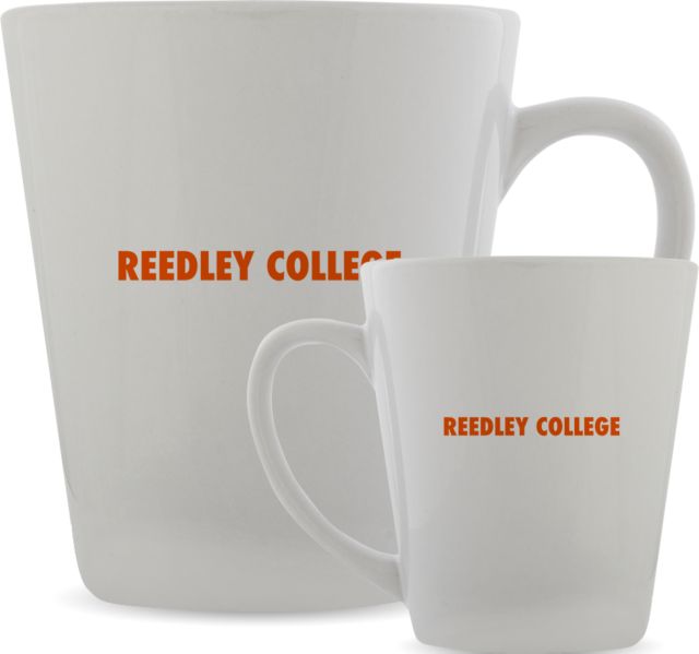Reedley College Full Color Latte Mug 12oz Flat Mark - ONLINE ONLY