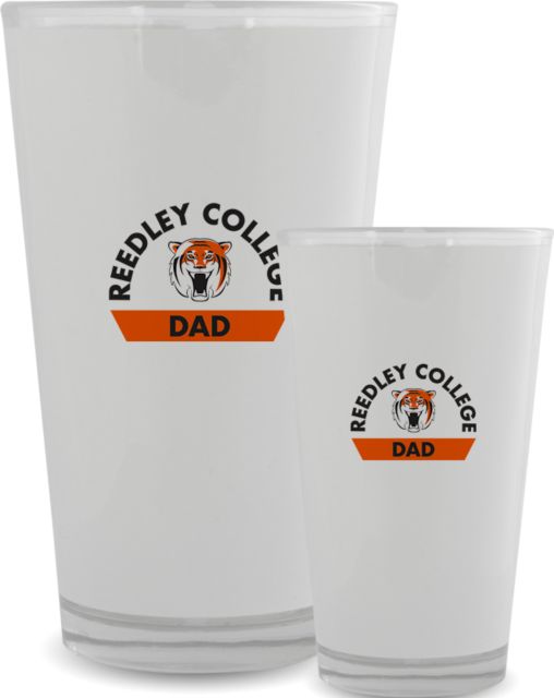 Reedley College Full Color Glass 17oz Dad - ONLINE ONLY