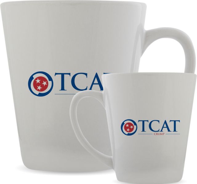 TCAT Crumps Full Color Latte Mug 12oz TCAT Abbreviated - ONLINE ONLY