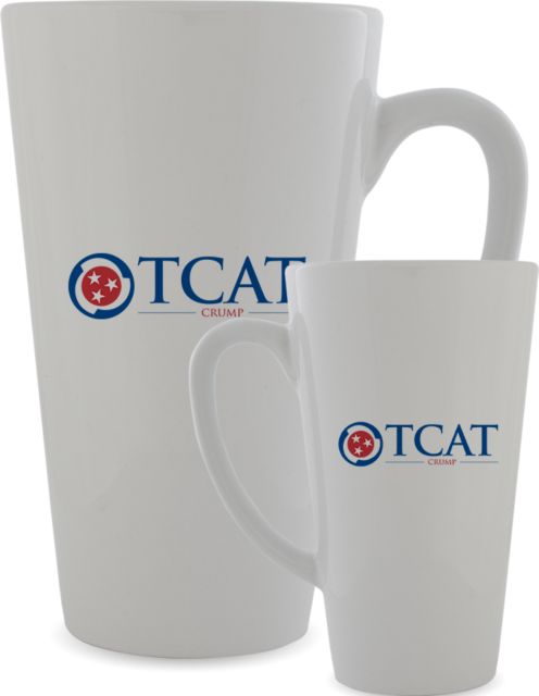 TCAT Crumps Full Color Latte Mug 17oz TCAT Abbreviated - ONLINE ONLY