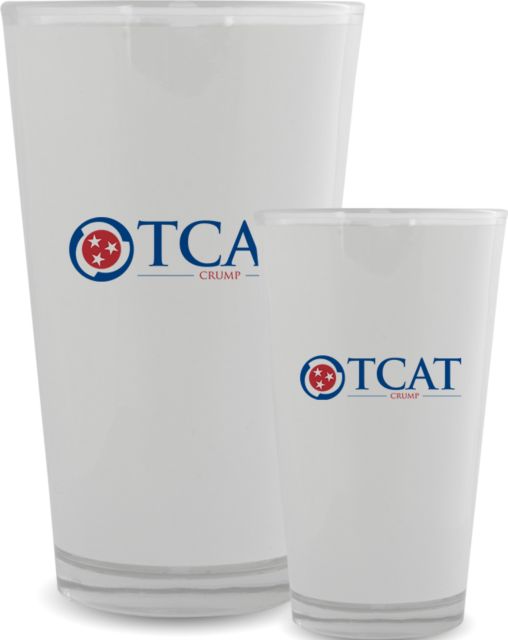 TCAT Crumps Full Color Glass 17oz TCAT Abbreviated - ONLINE ONLY