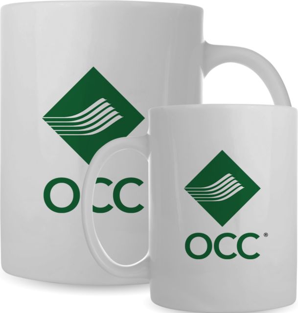 Oakland Comm College Full Color Mug 15oz Stacked OCC - ONLINE ONLY