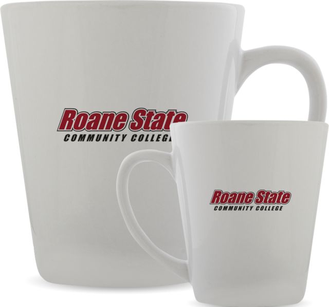 Roane State Full Color Latte Mug 17oz Roane State CC Primary Mark - ONLINE ONLY