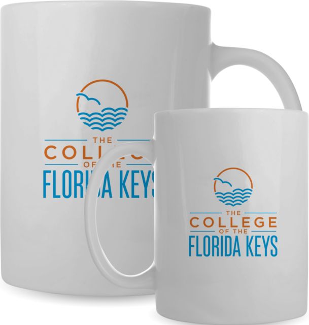 College of the Florida Keys Full Color Mug 15oz The College of the Florida Keys Primary Mark - ONLINE ONLY