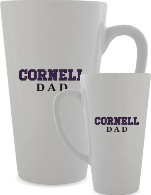 Cornell College Full Color Latte Mug 17oz Dad - ONLINE ONLY