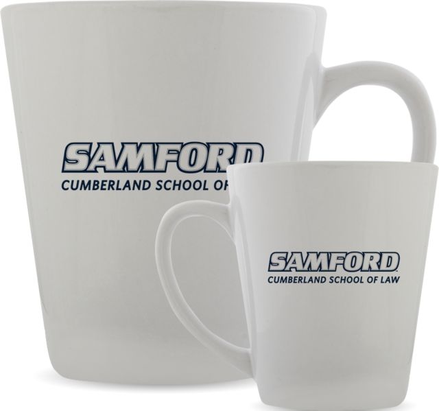 Samford Full Color Latte Mug 12oz Cumberland School of Law - ONLINE ONLY