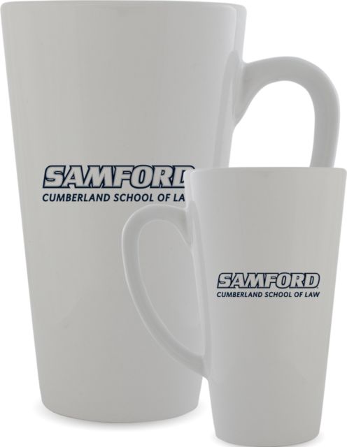 Samford Full Color Latte Mug 17oz Cumberland School of Law - ONLINE ONLY