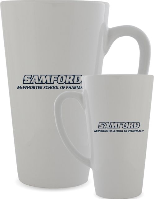 Samford Full Color Latte Mug 17oz McWhorter School of Pharmacy - ONLINE ONLY