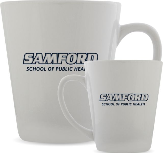 Samford Full Color Latte Mug 12oz School of Public Health - ONLINE ONLY