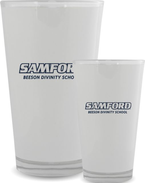 Samford Full Color Glass 17oz Beeson Divinty School - ONLINE ONLY