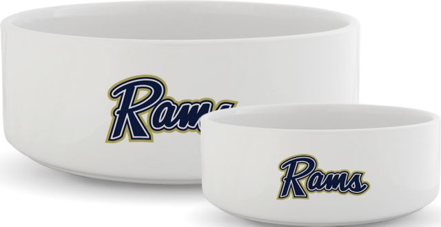 Shepherd Ceramic Dog Bowl Rams Logo - ONLINE ONLY