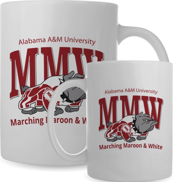 Alabama AandM Marching Band Full Color Mug 15oz Official Artwork 1 - ONLINE ONLY