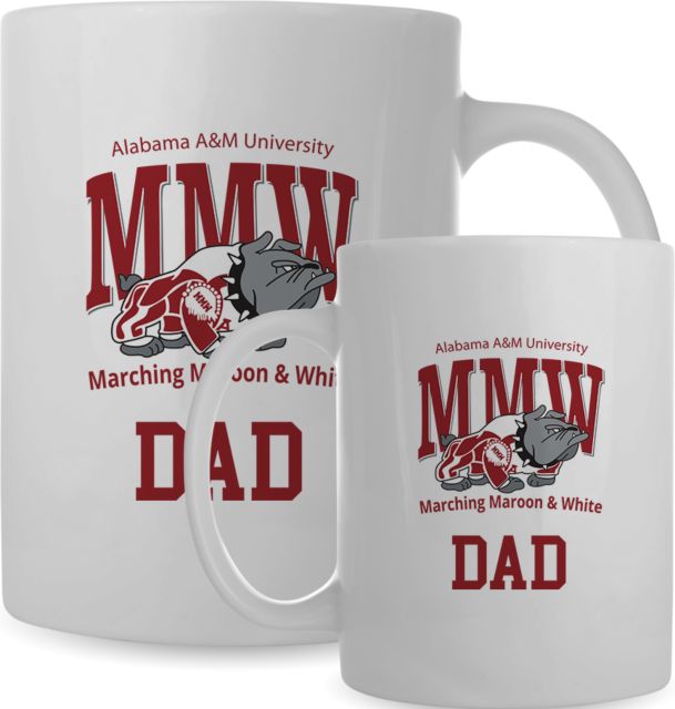Alabama AandM Marching Band Dad Full Color Mug 15oz Dad - ONLINE ONLY