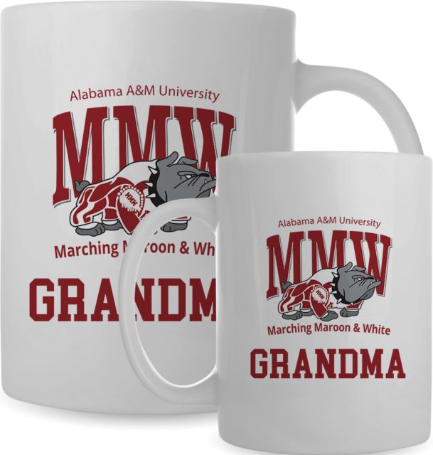 Alabama AandM Marching Band Full Color Mug 15oz Grandma - ONLINE ONLY