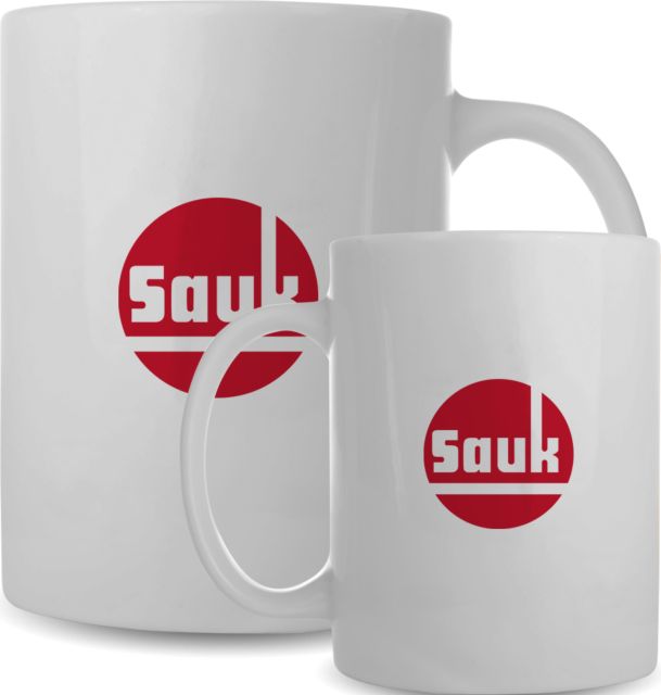 Sauk Valley Full Color Mug 15oz Sauk Circle Wordmark - ONLINE ONLY