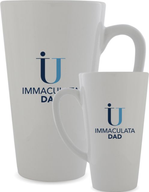 Immaculata Full Color Latte Mug 17oz IU Dad - ONLINE ONLY