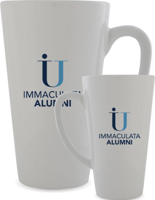 Immaculata Full Color Latte Mug 17oz IU Alumni - ONLINE ONLY