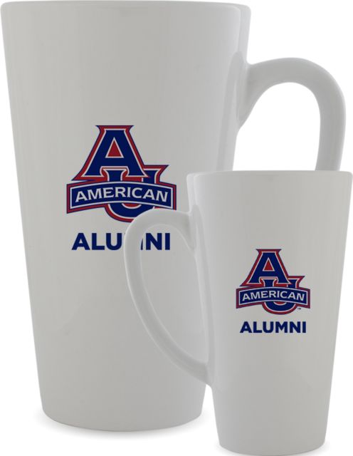 American University Full Color Latte Mug 17oz Alumni - ONLINE ONLY